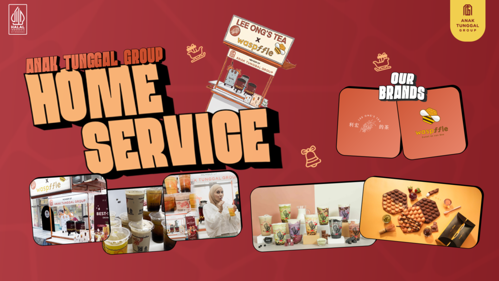 Solusi Pesta Tanpa Repot: Home Service Anak Tunggal Group Hadirkan Lee Ong’s Tea dan waspffle di Acara Anda